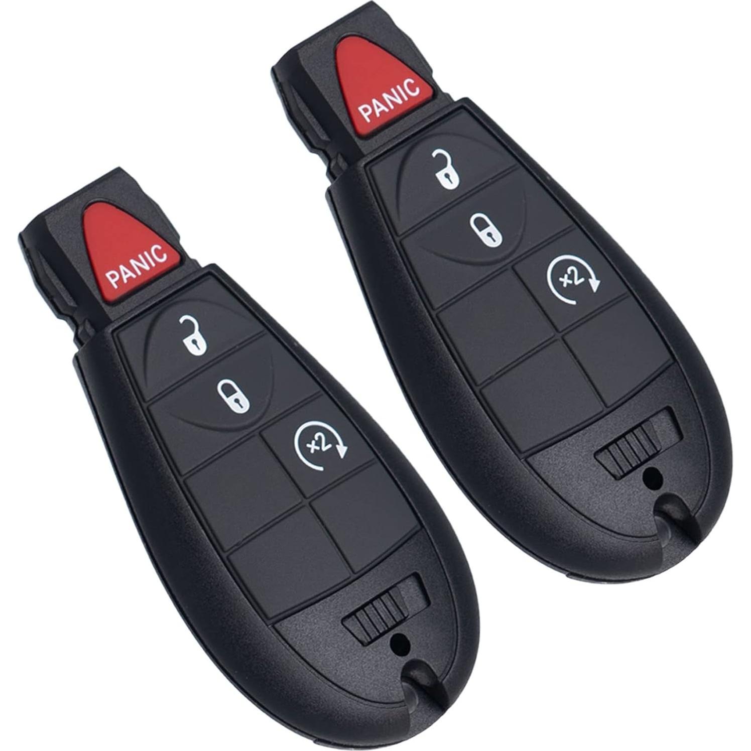 Llave control remoto sin llave Supaland IYZ-C01C para Dodge Jeep