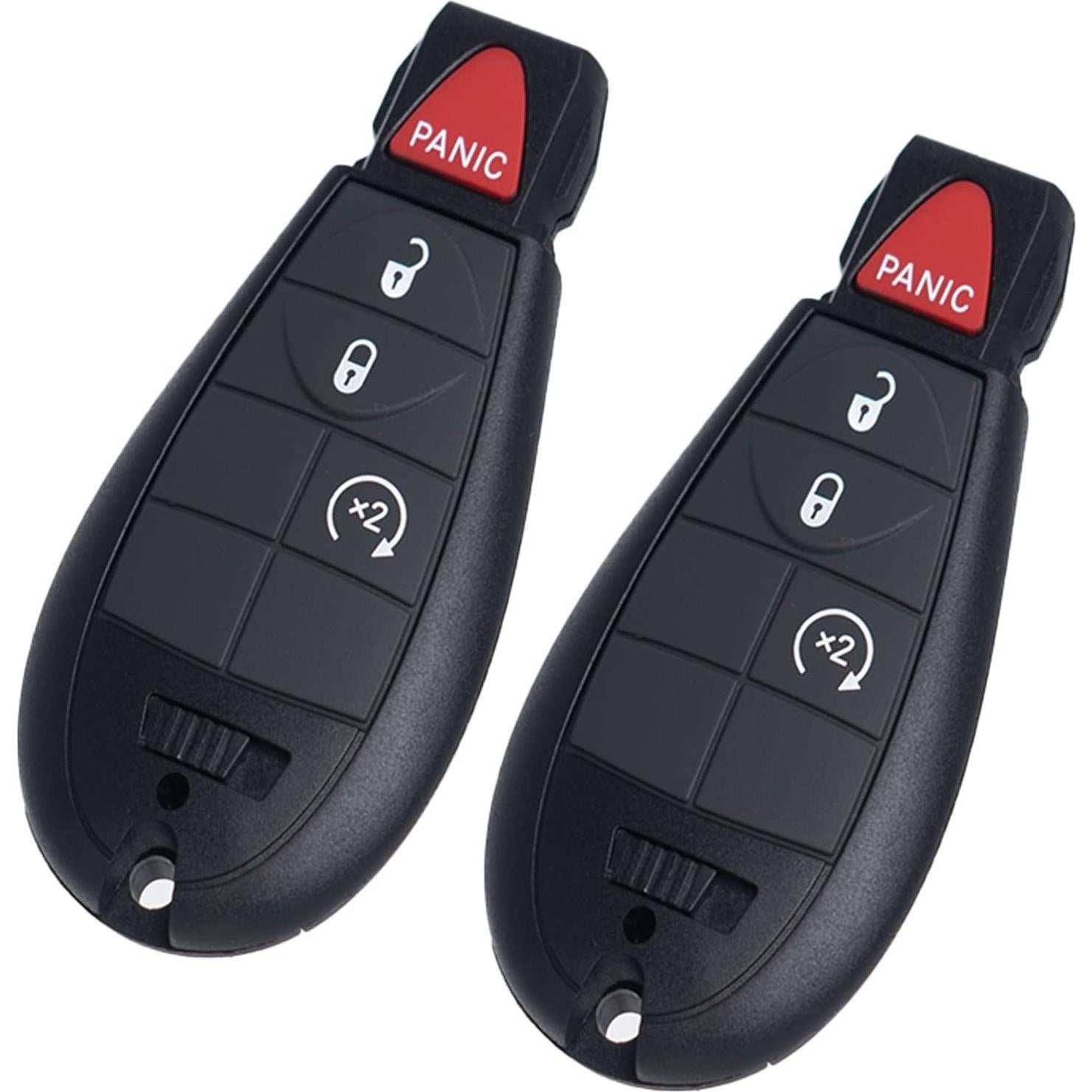 Llave control remoto sin llave Supaland IYZ-C01C para Dodge Jeep