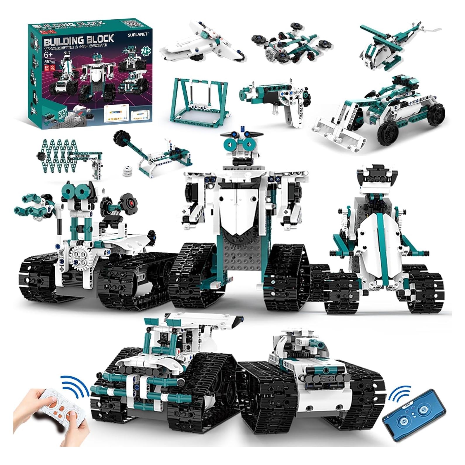 Kit de Robot STEM 12 en 1 K96131 para Niños 6-12 Años