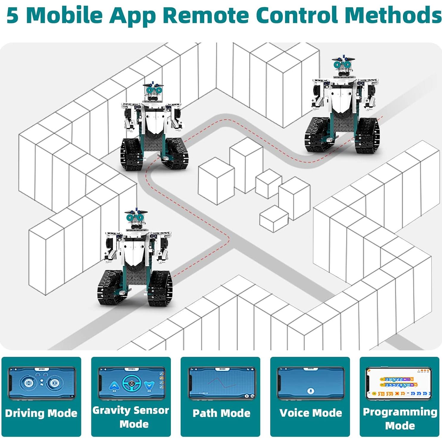 Kit de Robot STEM 12 en 1 K96131 para Niños 6-12 Años