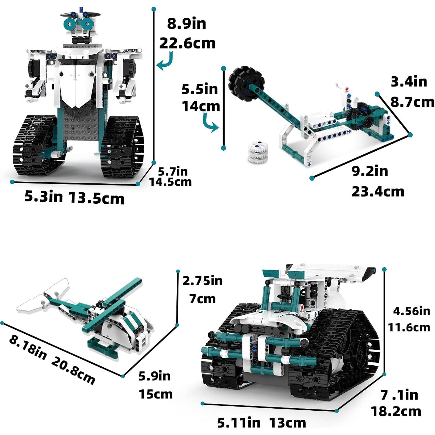 Kit de Robot STEM 12 en 1 K96131 para Niños 6-12 Años