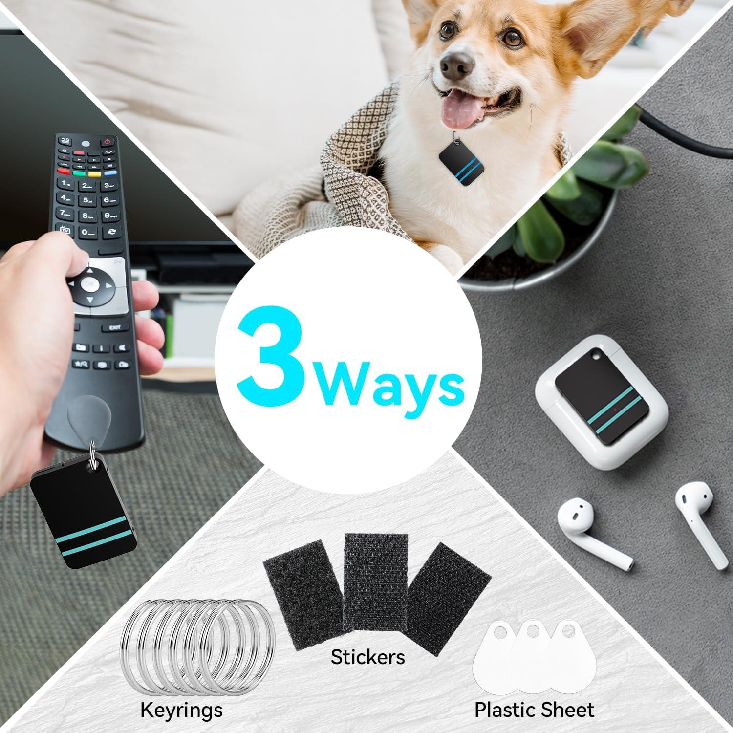 Localizador de Llaves Esky KF-06A con 6 Receptores y Sonido 85dB