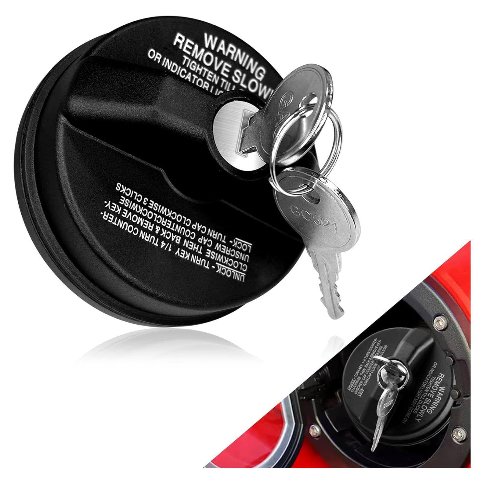 Tapa de Gas de Bloqueo KUQUTIDY para Toyota, Honda, Chevy