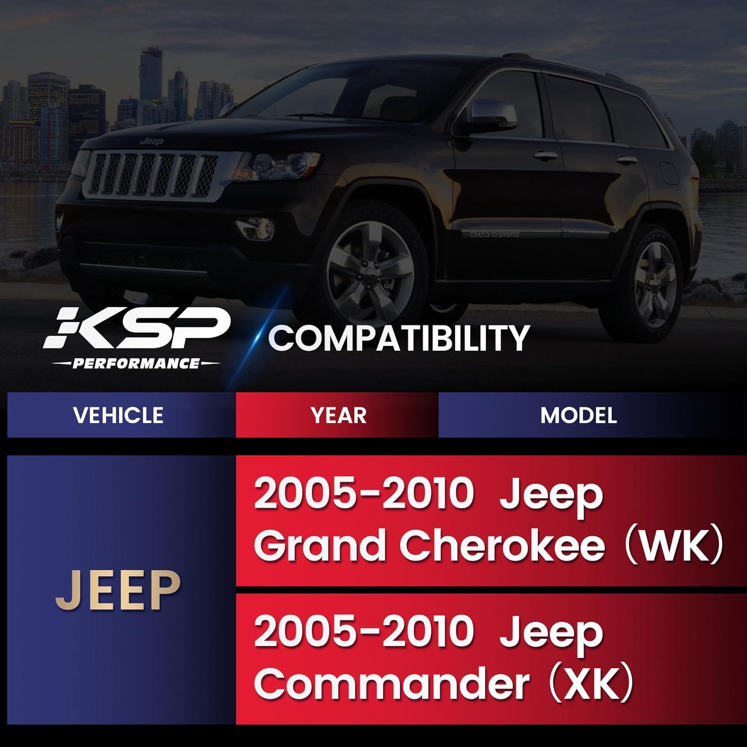 Brazos de Control Superior KSP 1-4" Ajustables para Jeep