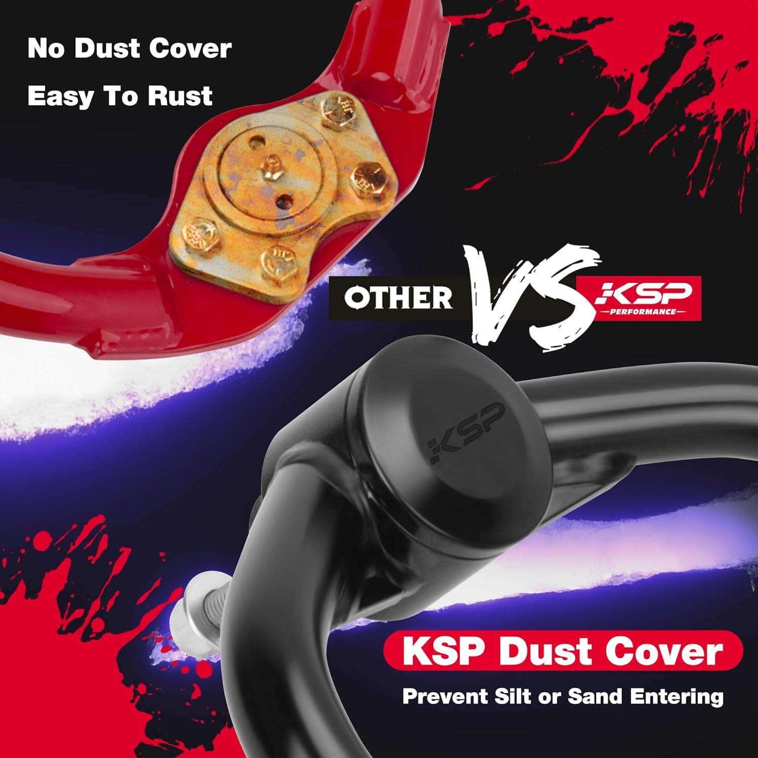 Brazos de Control Superior KSP 1-4" Ajustables para Jeep