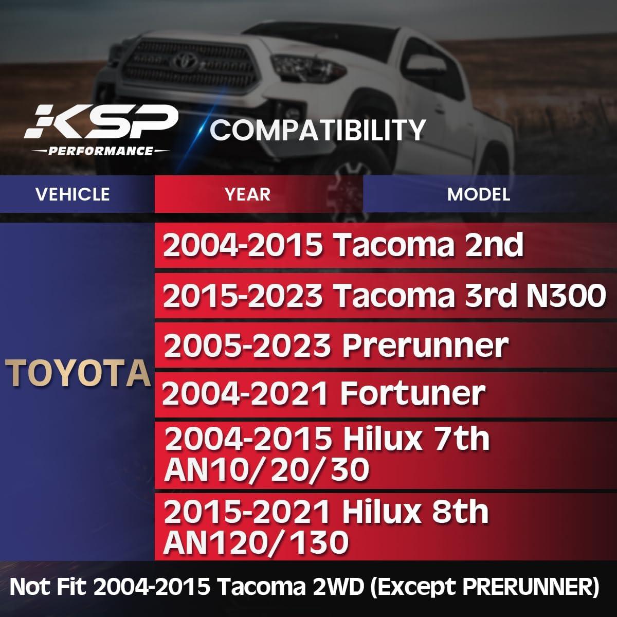 Brazos de Control Superiores KSP para Tacoma 2004-2023