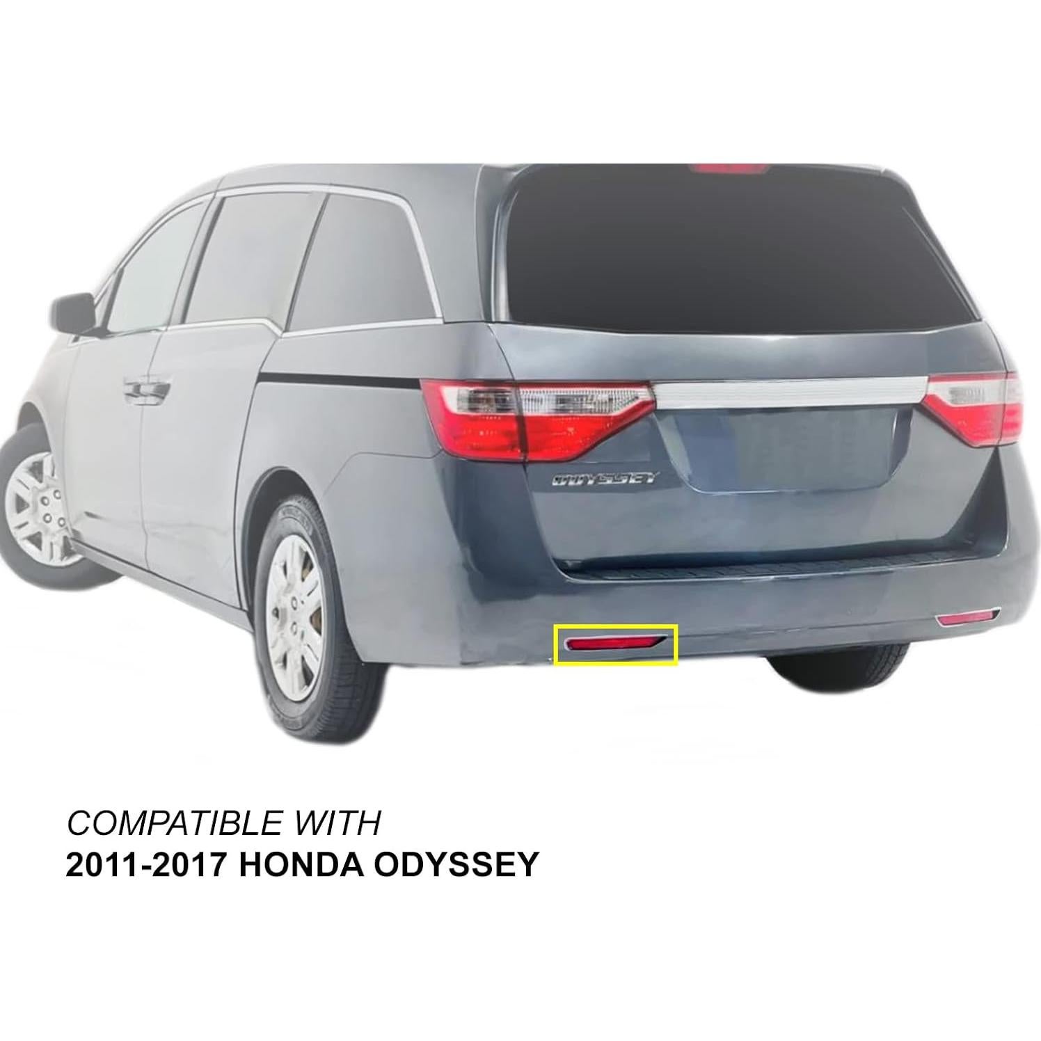 Reflector trasero Auto Parts Avenue Odyssey 2011-2017 Izquierdo