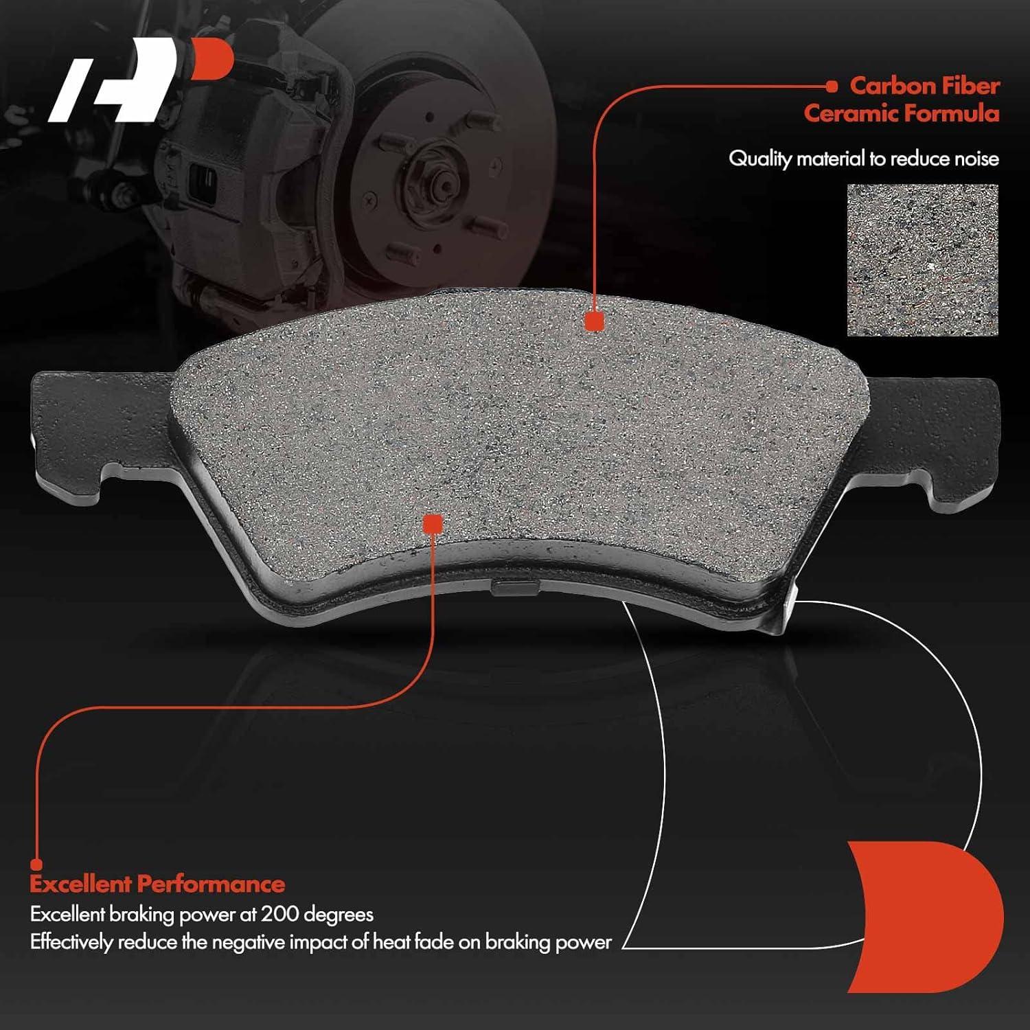 Discos de Freno Delanteros A-Premium + Pastillas Cerámicas