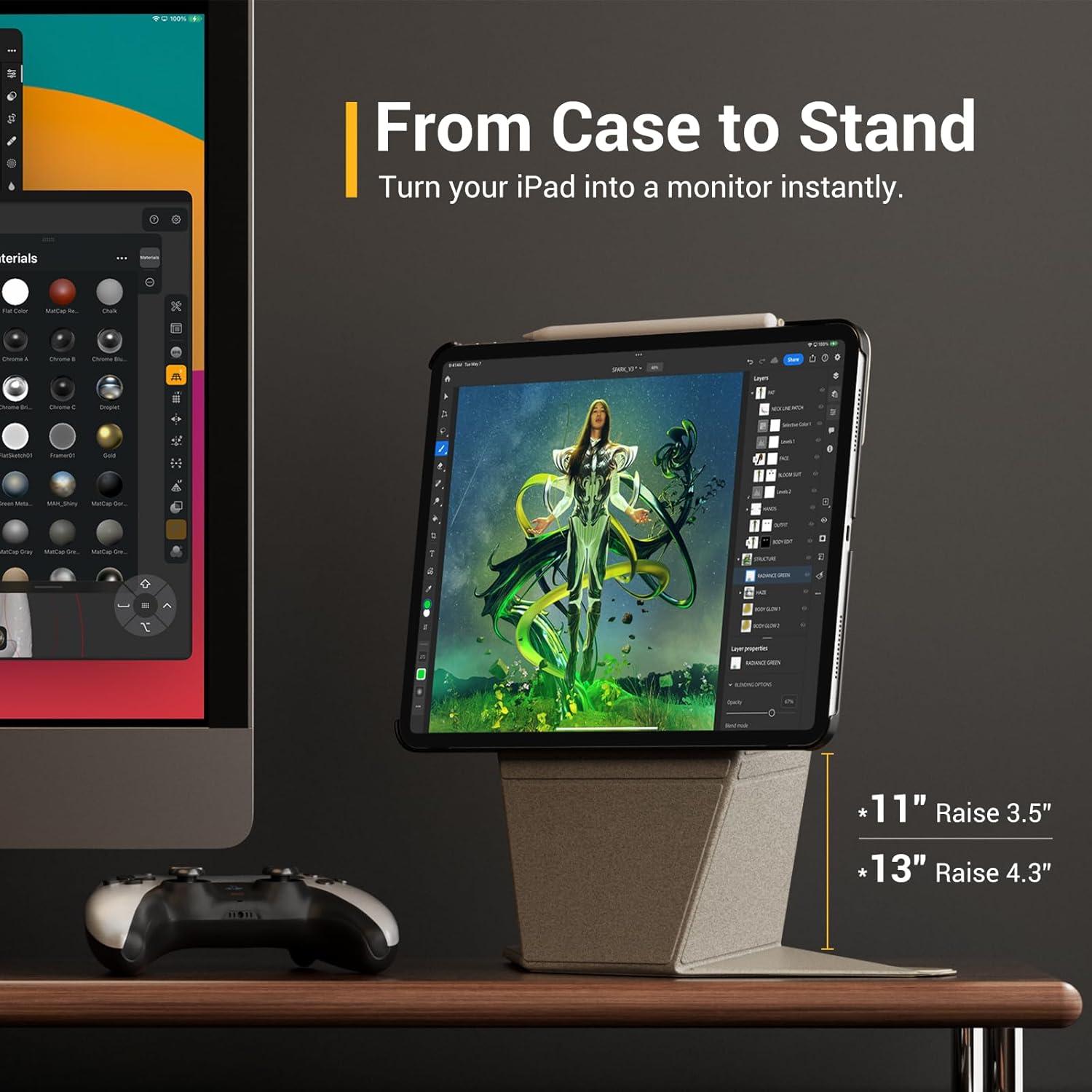 Funda MAGEASY para iPad Pro 11" (M4) 2024 - Soporte y Protección