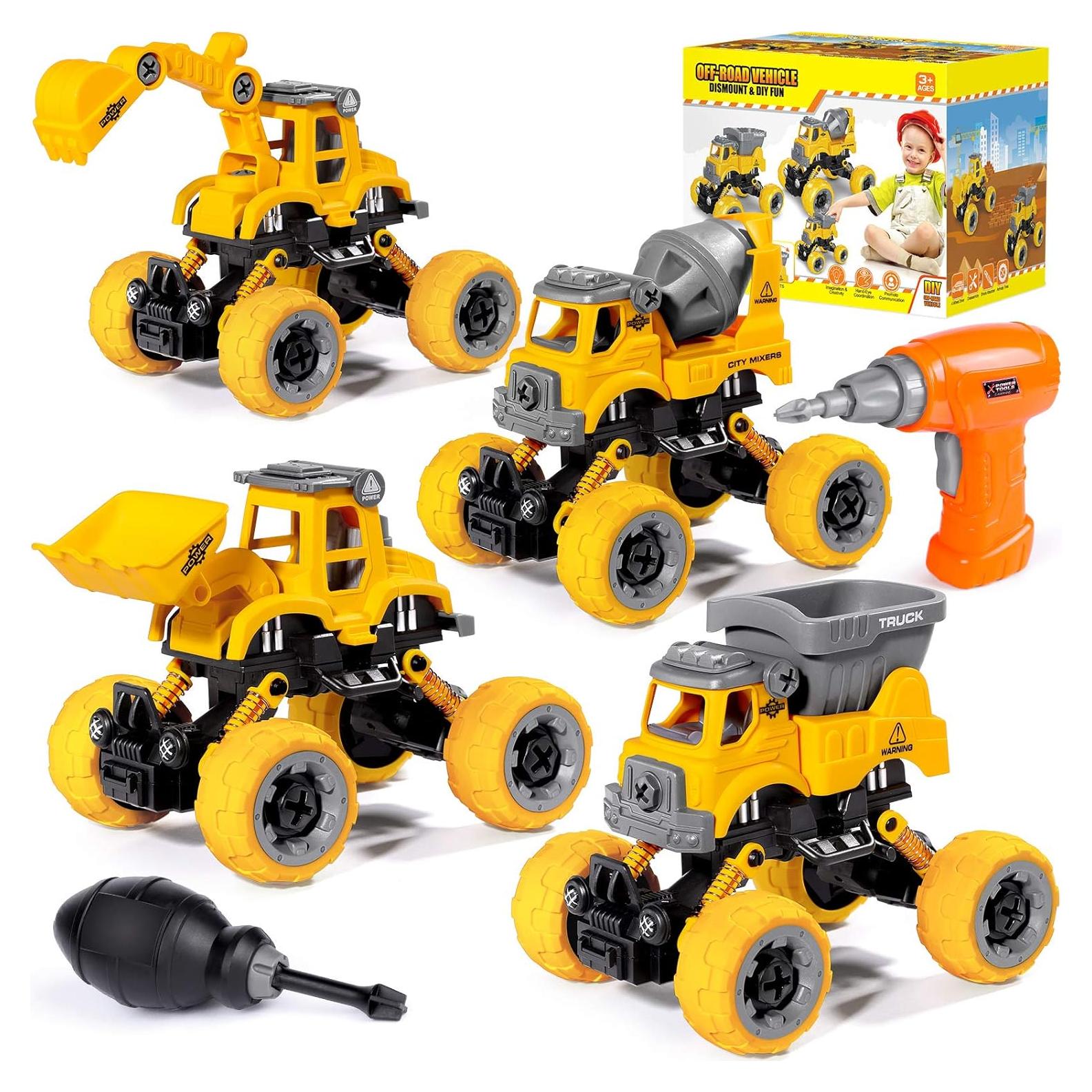 Juguetes de Construcción Desarmables LUDILO 4 en 1 para Niños