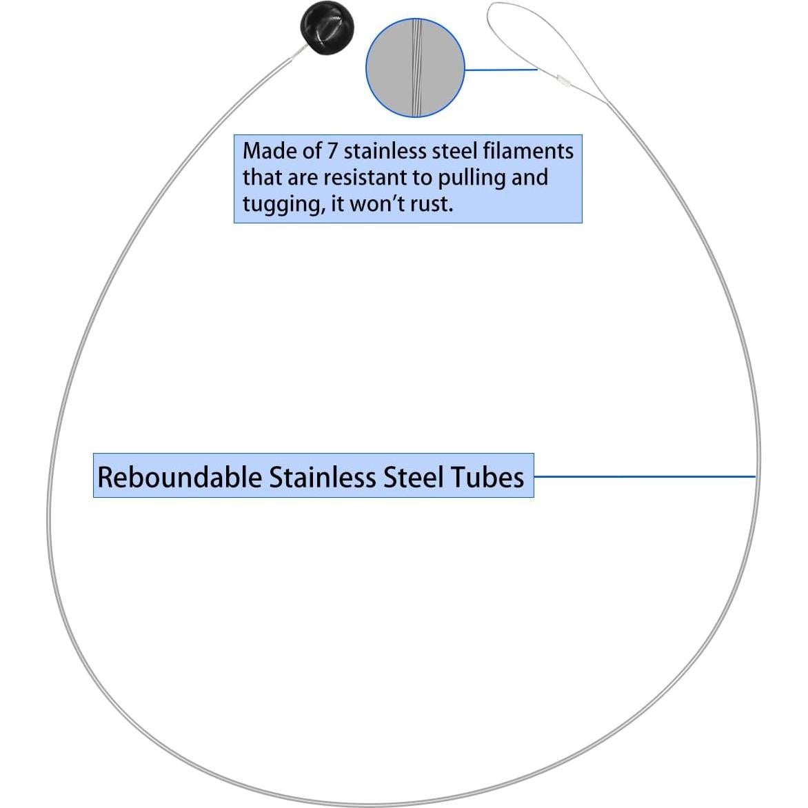 Herramienta de Botón Biudniyll 75cm para Emergencias