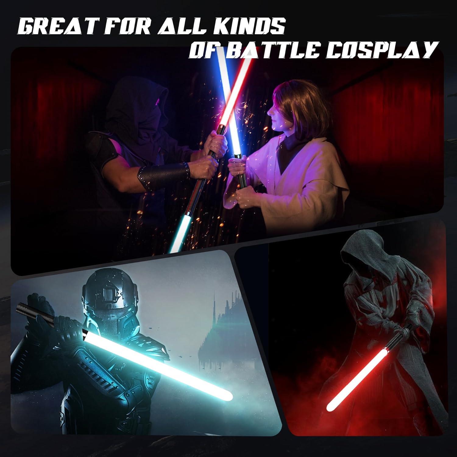 Sable de Luz Iluminado MAMXUAN 15 Colores con Sonido