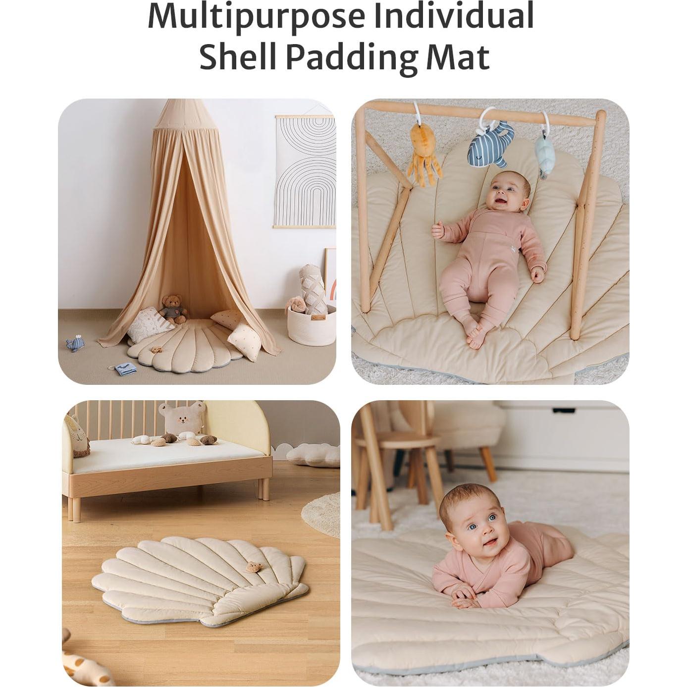 Alfombra de Juego para Bebés Blissful Diary Boho Oceánico 103x96 cm