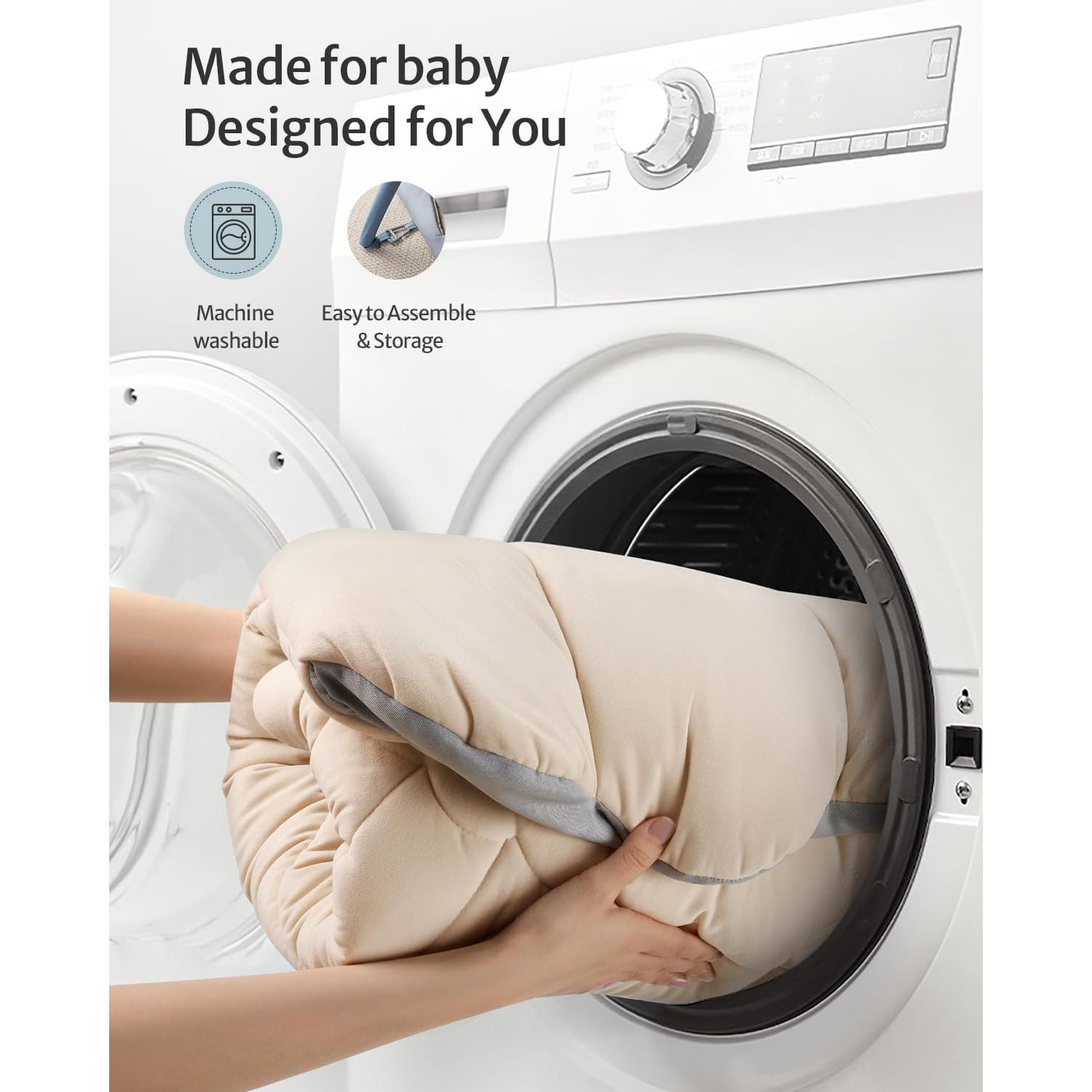 Alfombra de Juego para Bebés Blissful Diary Boho Oceánico 103x96 cm