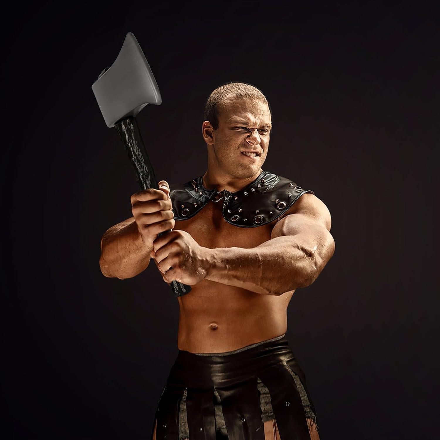 Hacha de Juguete Vikinga FaMu - Accesorio de Disfraz 41cm