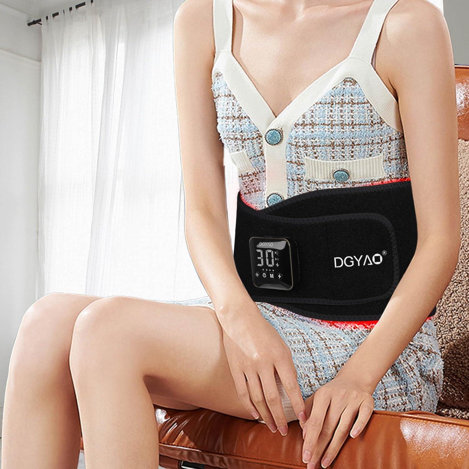 Cinturón Terapia Luz Roja DGYAO DM-WT-23 Inalámbrico