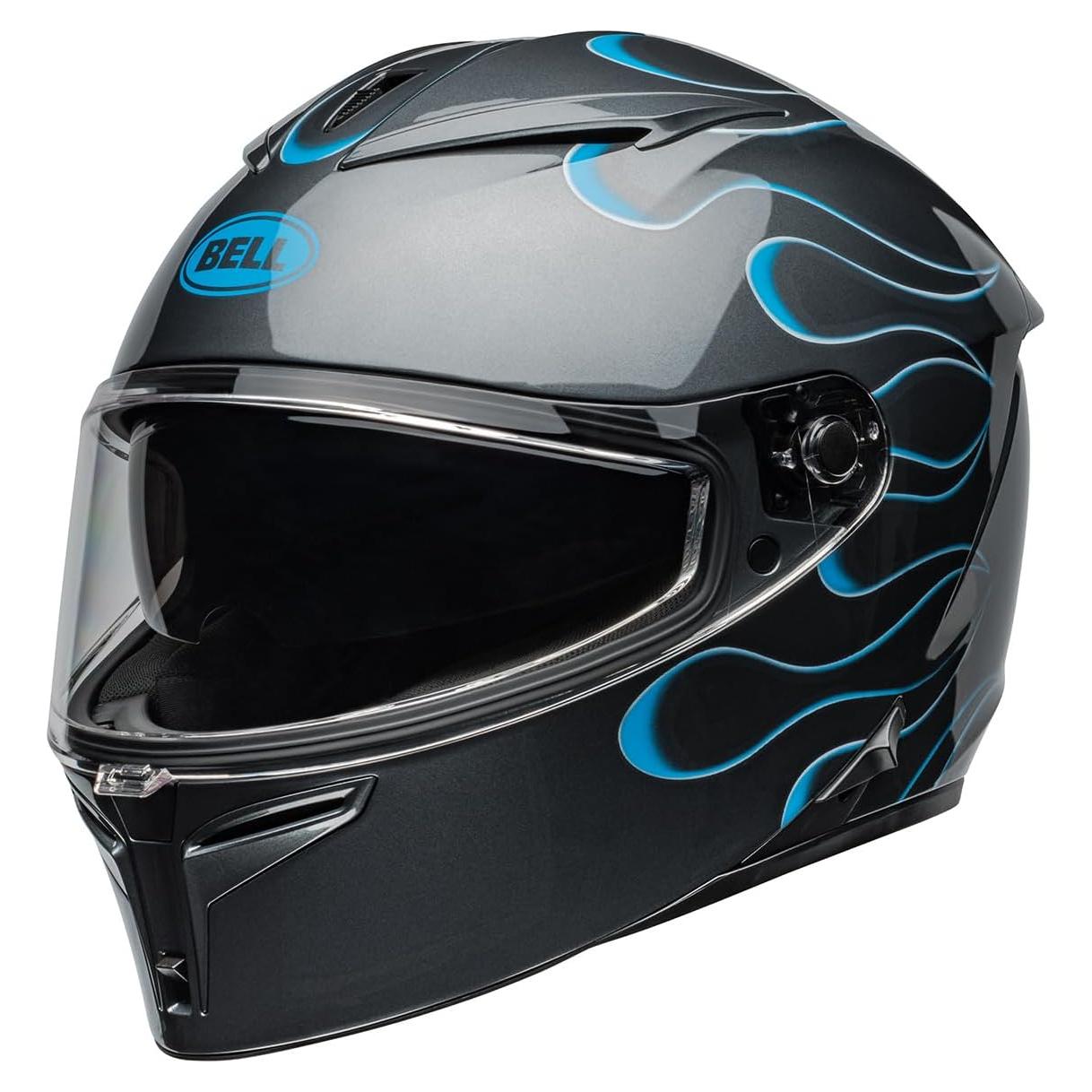 Casco Bell Lithium X-Large Gris Brillante con Visor Solar