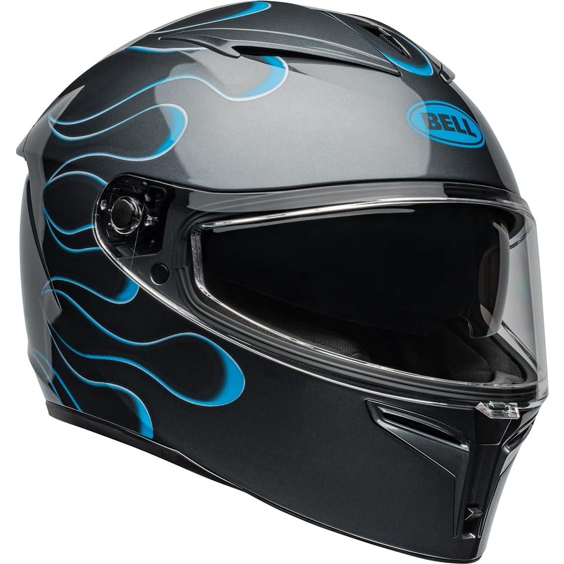Casco Bell Lithium X-Large Gris Brillante con Visor Solar
