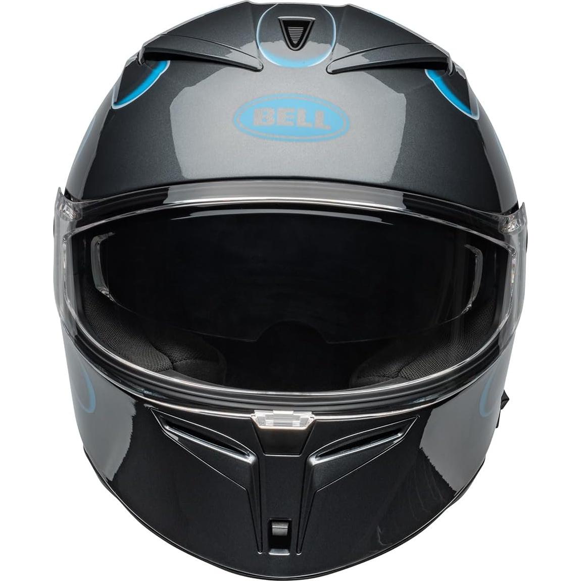 Casco Bell Lithium X-Large Gris Brillante con Visor Solar