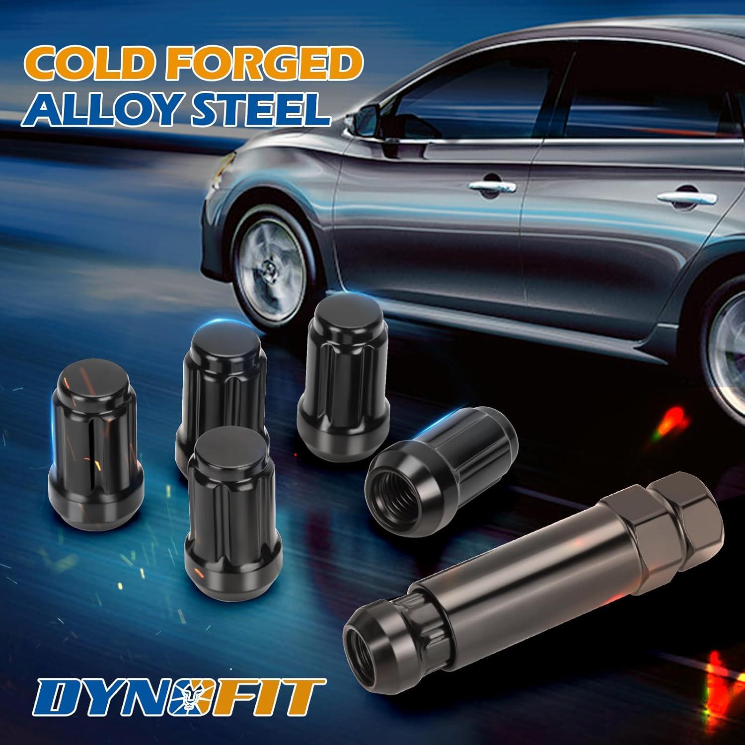 Dynofit Juego de Tuercas de Rueda M12x1.5 20pc con Llave