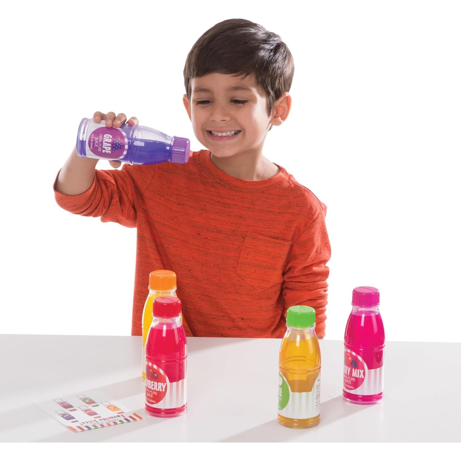 Set de Botellas de Jugo Melissa & Doug 5 Pcs para Juego 3+
