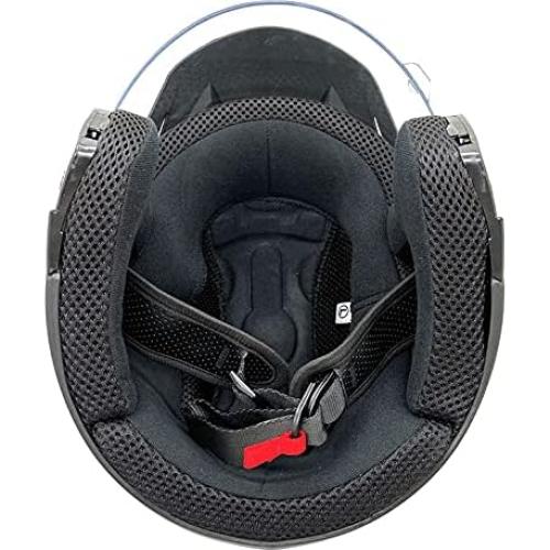 Casco Abierto MMG CRUX Mediano Negro Mate Aprobado DOT