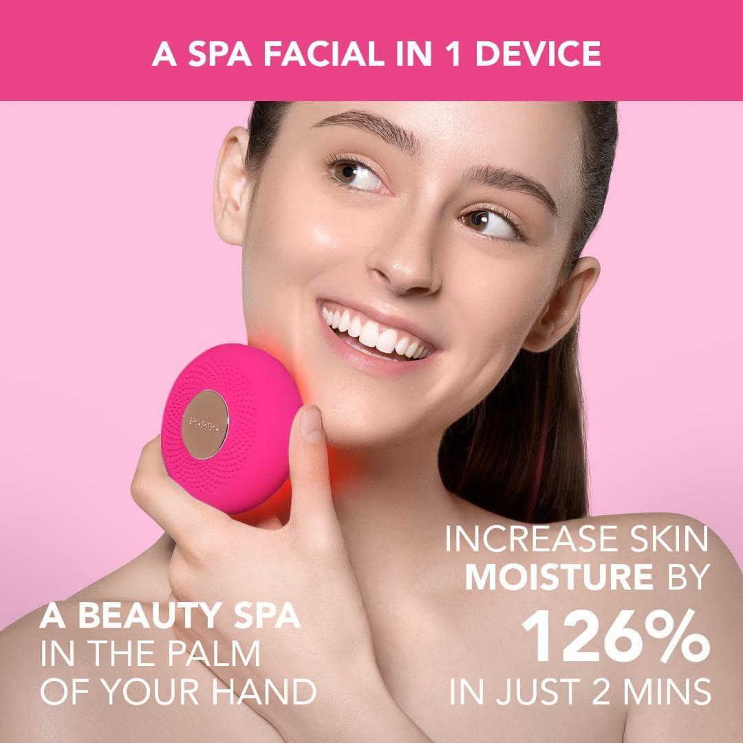 FOREO UFO mini 2 - Dispositivo de Tratamiento Facial Completo - Fucsia