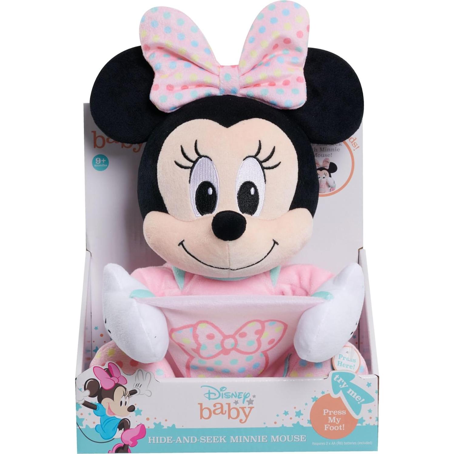 Peluche Interactivo Disney Baby Minnie Mouse 28 cm Juguete