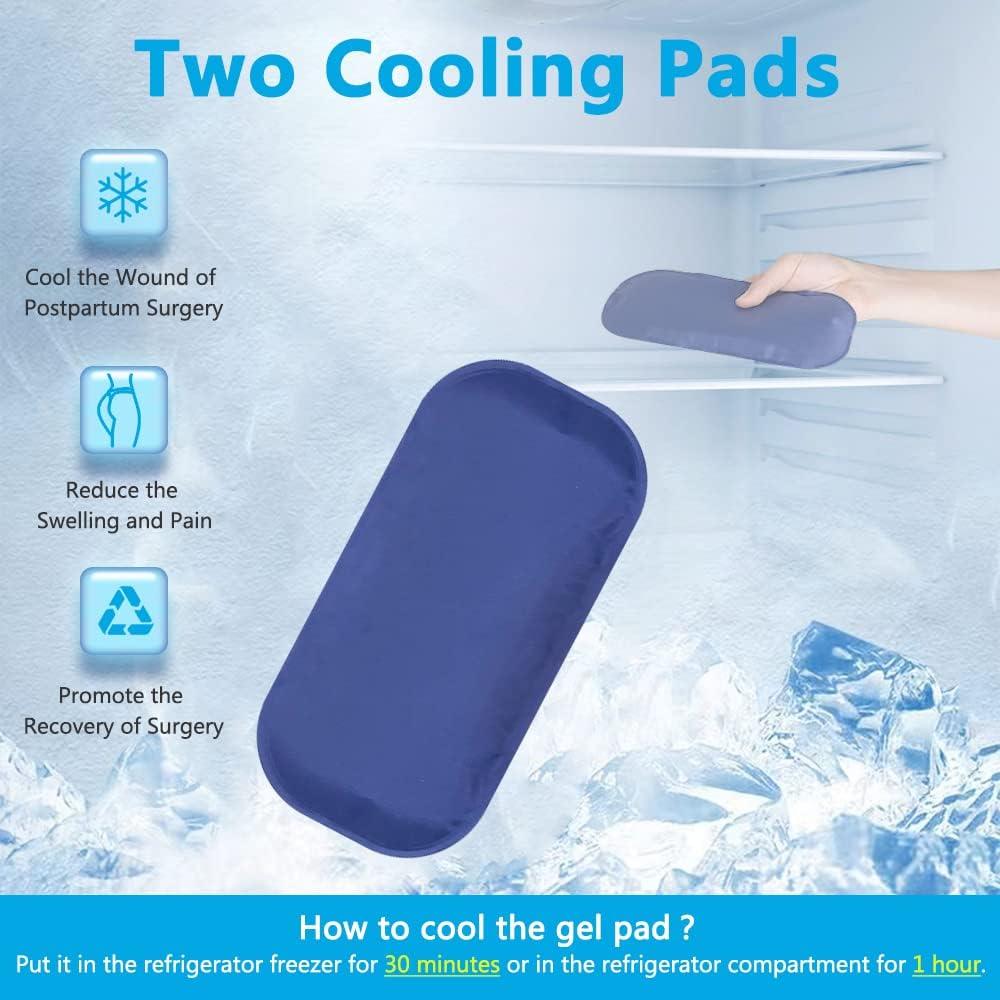 Cojín de Donut Postparto POWYS con Gel Frío 42.9x38.9 cm