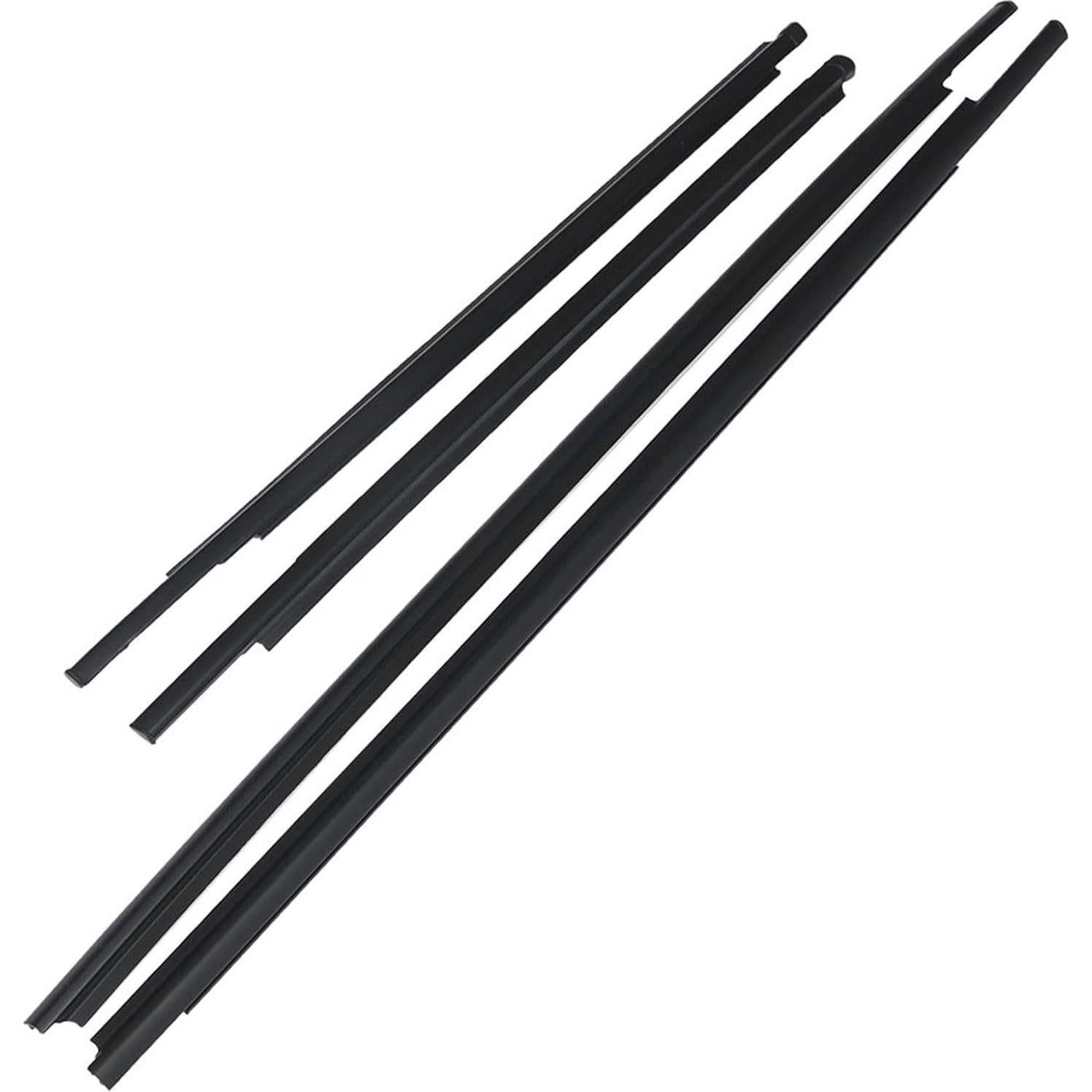 Burlete de Ventana Exterior Munirater Negro para Yaris 2007-2016