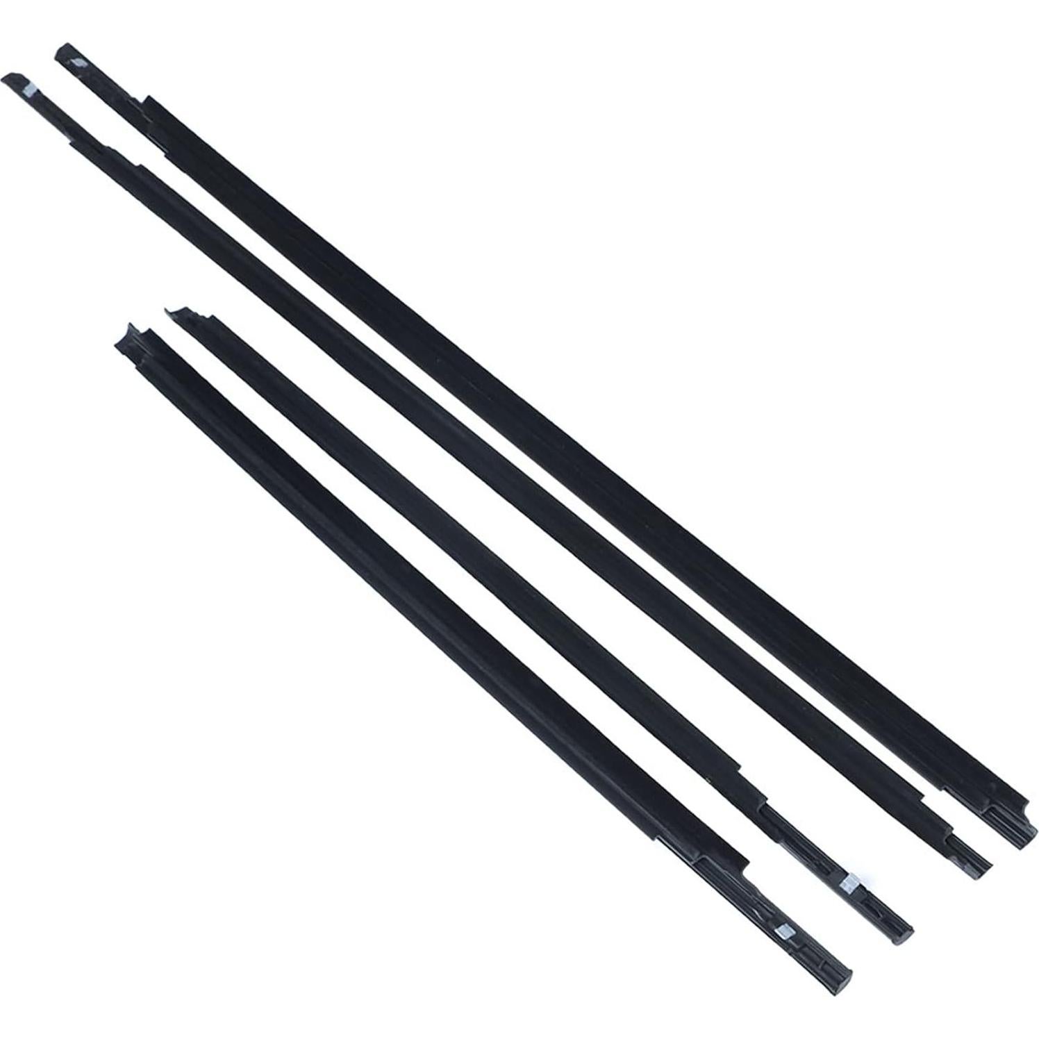 Burlete de Ventana Exterior Munirater Negro para Yaris 2007-2016