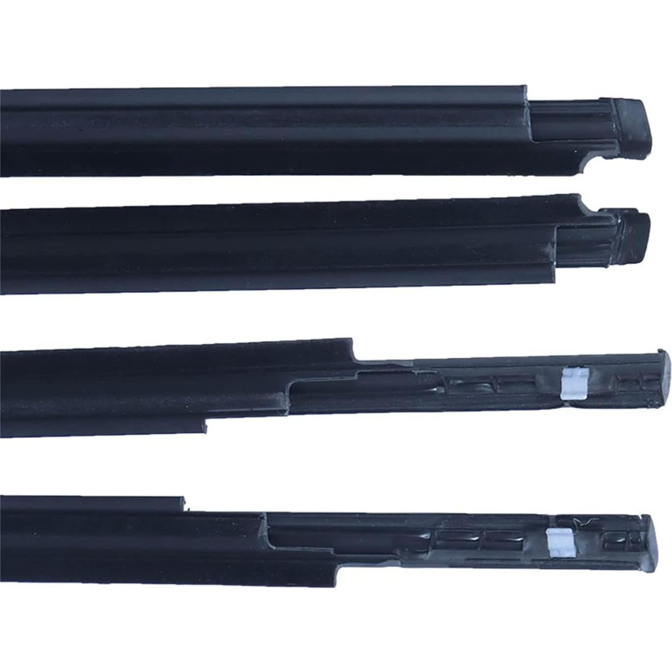 Burlete de Ventana Exterior Munirater Negro para Yaris 2007-2016