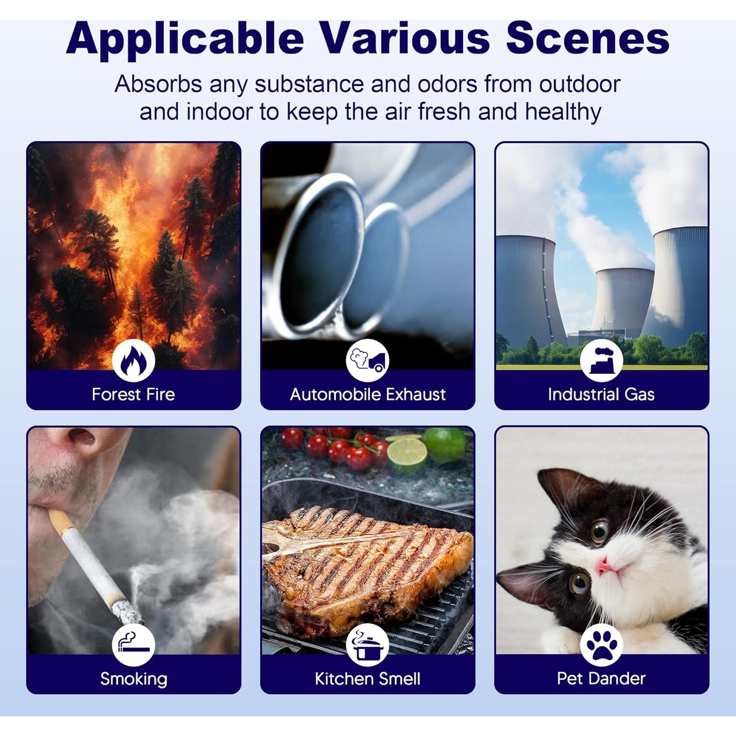 Filtro de Reemplazo PETOX para Purificador LEVOIT Core 300 - 2 Unidades