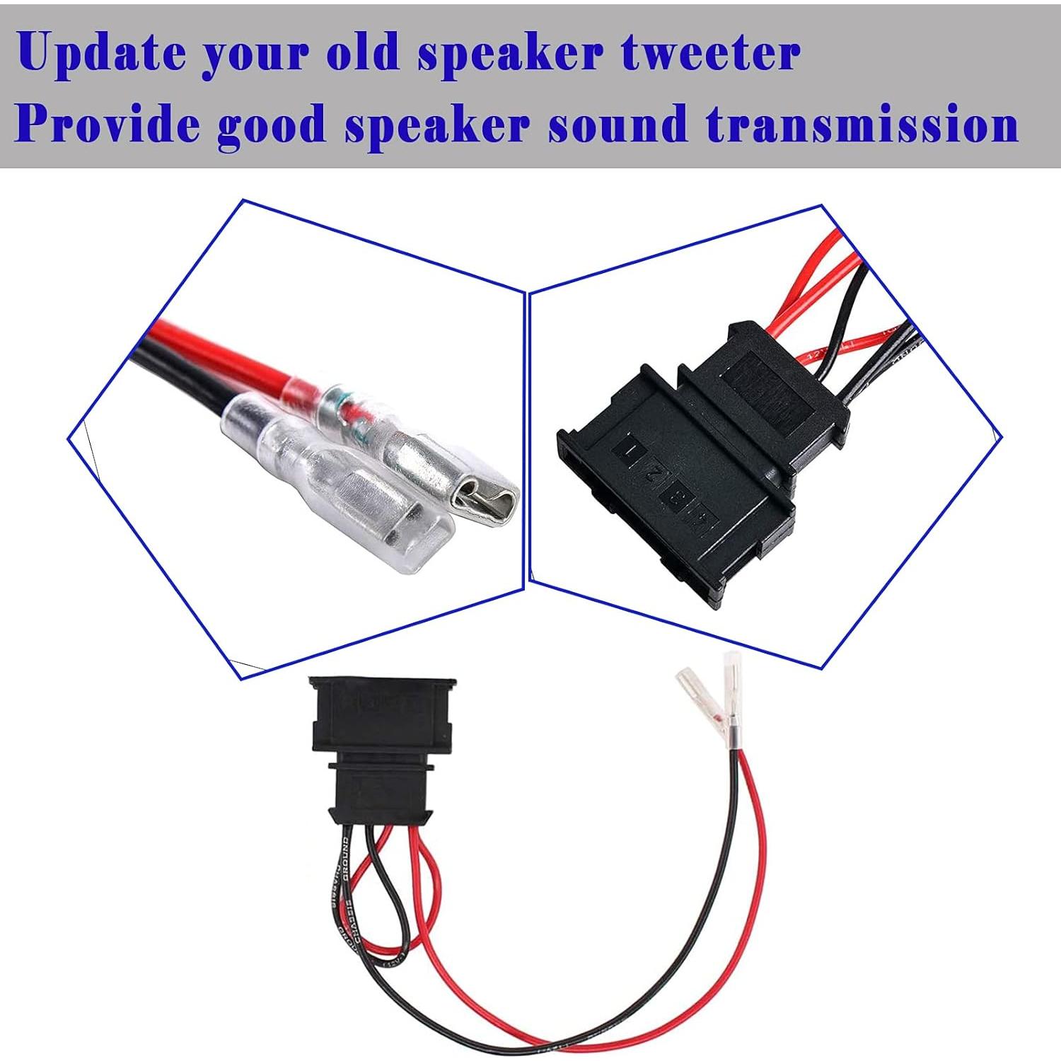 Adaptador de Arnés de Altavoz Danbojit para VW Jetta 4 Piezas