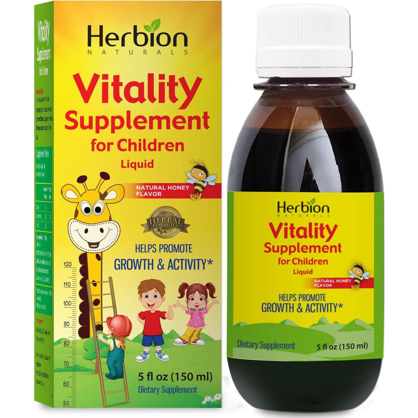 Suplemento de Vitalidad HERBION para Niños 24x6.23ml Crecimiento