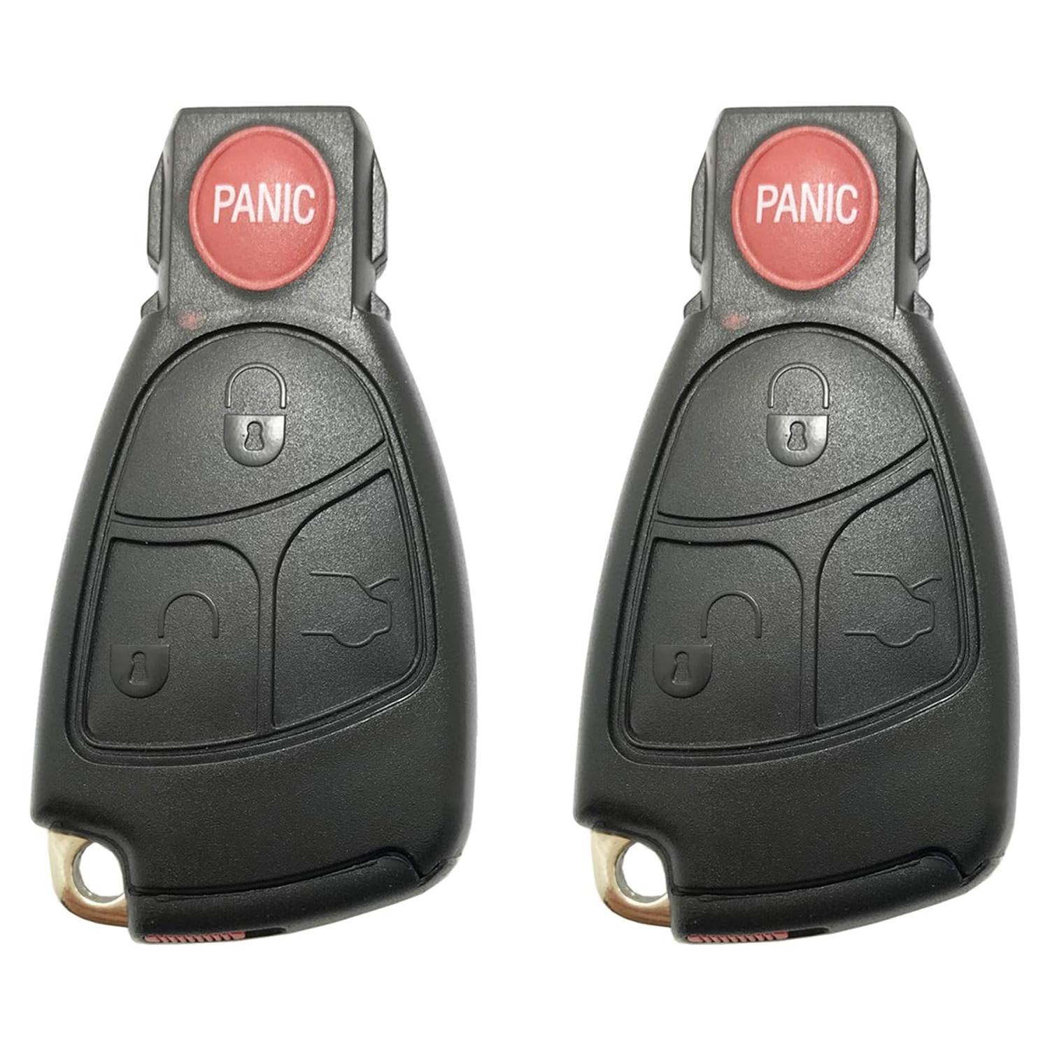 Funda de 4 botones para llavero Horande Mercedes Benz