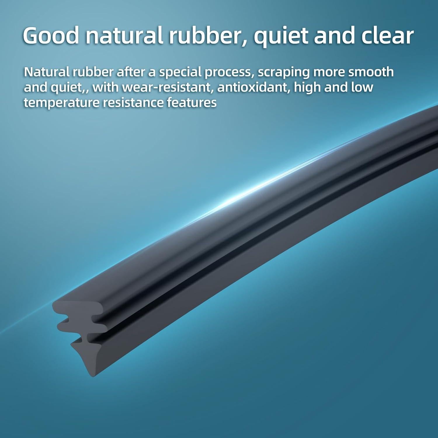 Juego de Limpiaparabrisas DECARTON para Hyundai Kona 2018-2023