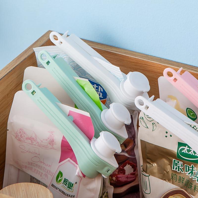 4 Clips de Sellado de Comida DEFORAGE con Boquilla - 108g