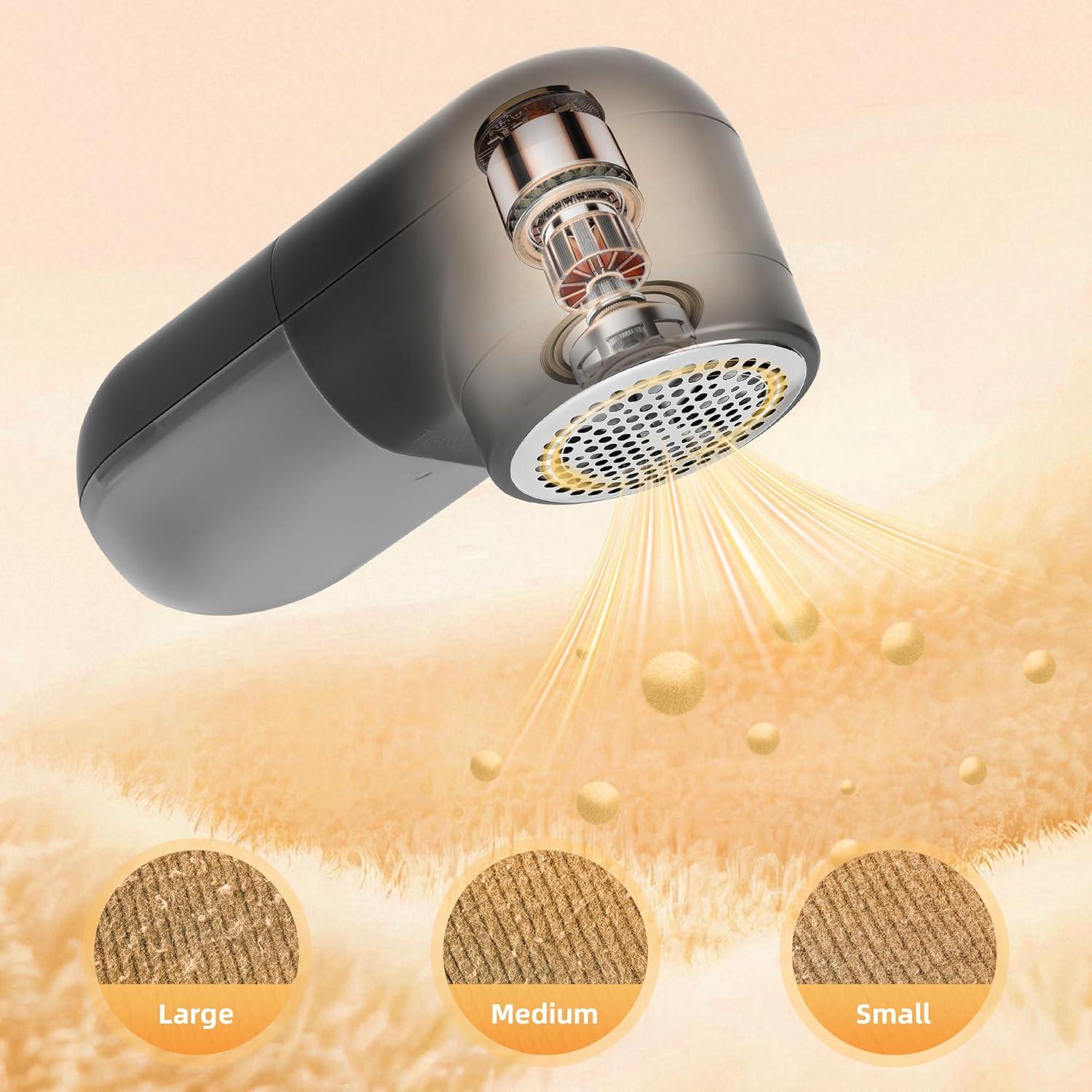 Afeitadora de tela eléctrica TIANDAO LR-009 gris oscuro