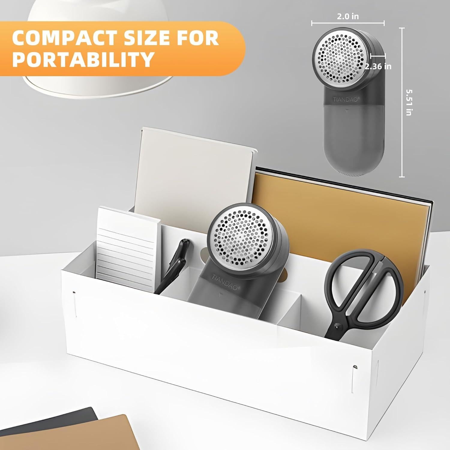 Afeitadora de tela eléctrica TIANDAO LR-009 gris oscuro