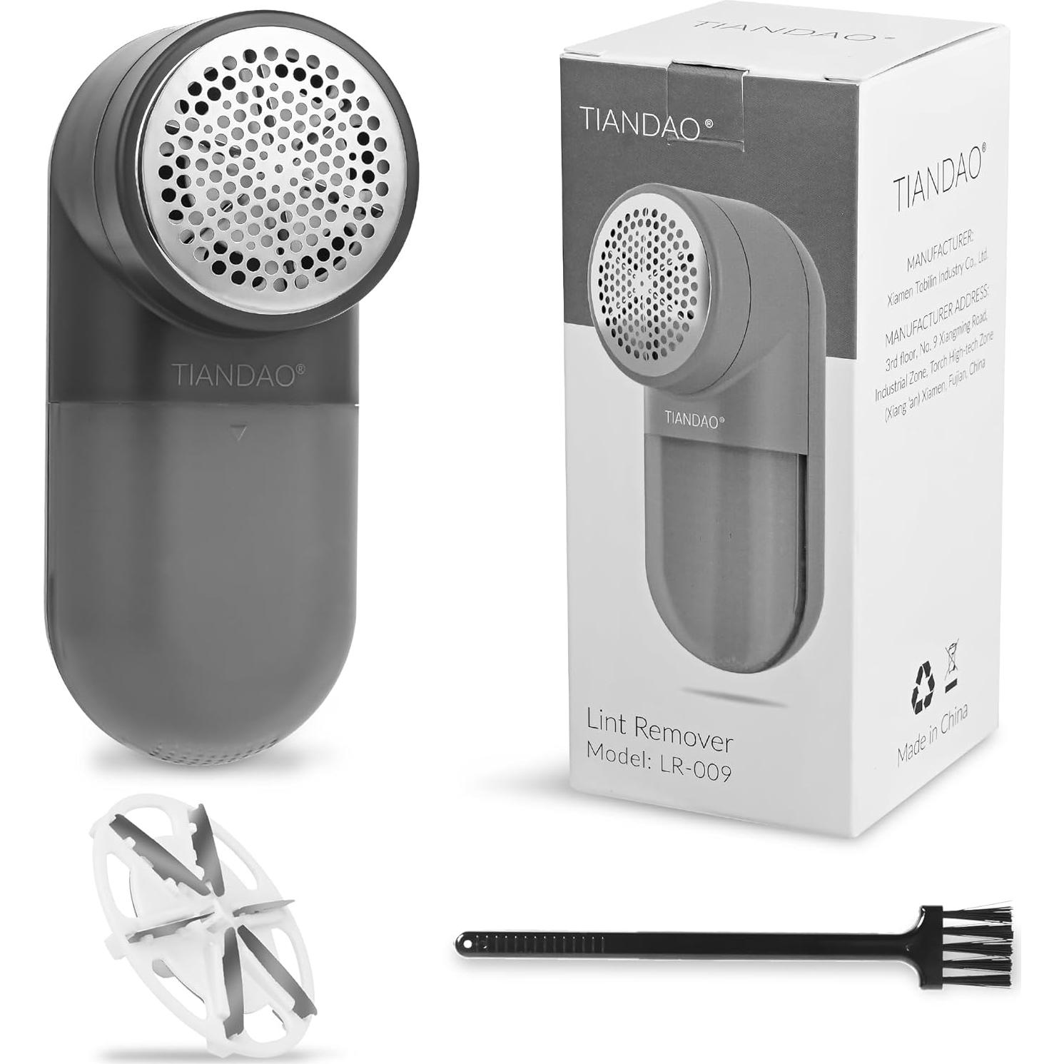 Afeitadora de tela eléctrica TIANDAO LR-009 gris oscuro