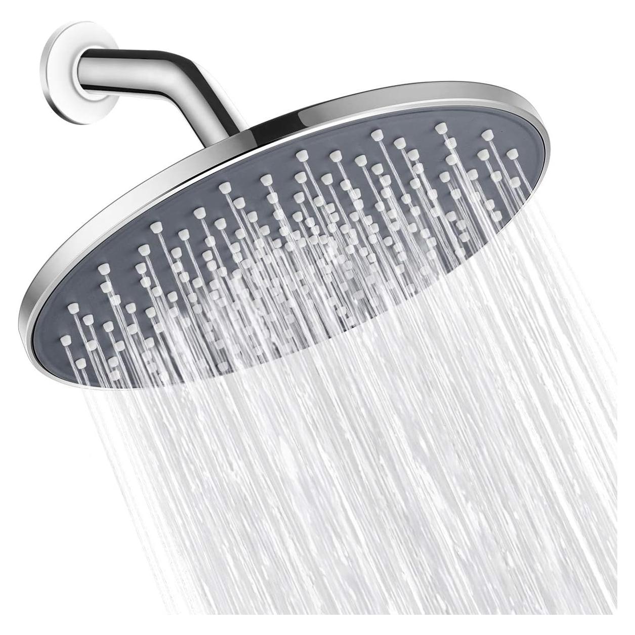 Cabezal de Ducha Grande VMASSTONE 22.86 cm Alta Presión Cromo
