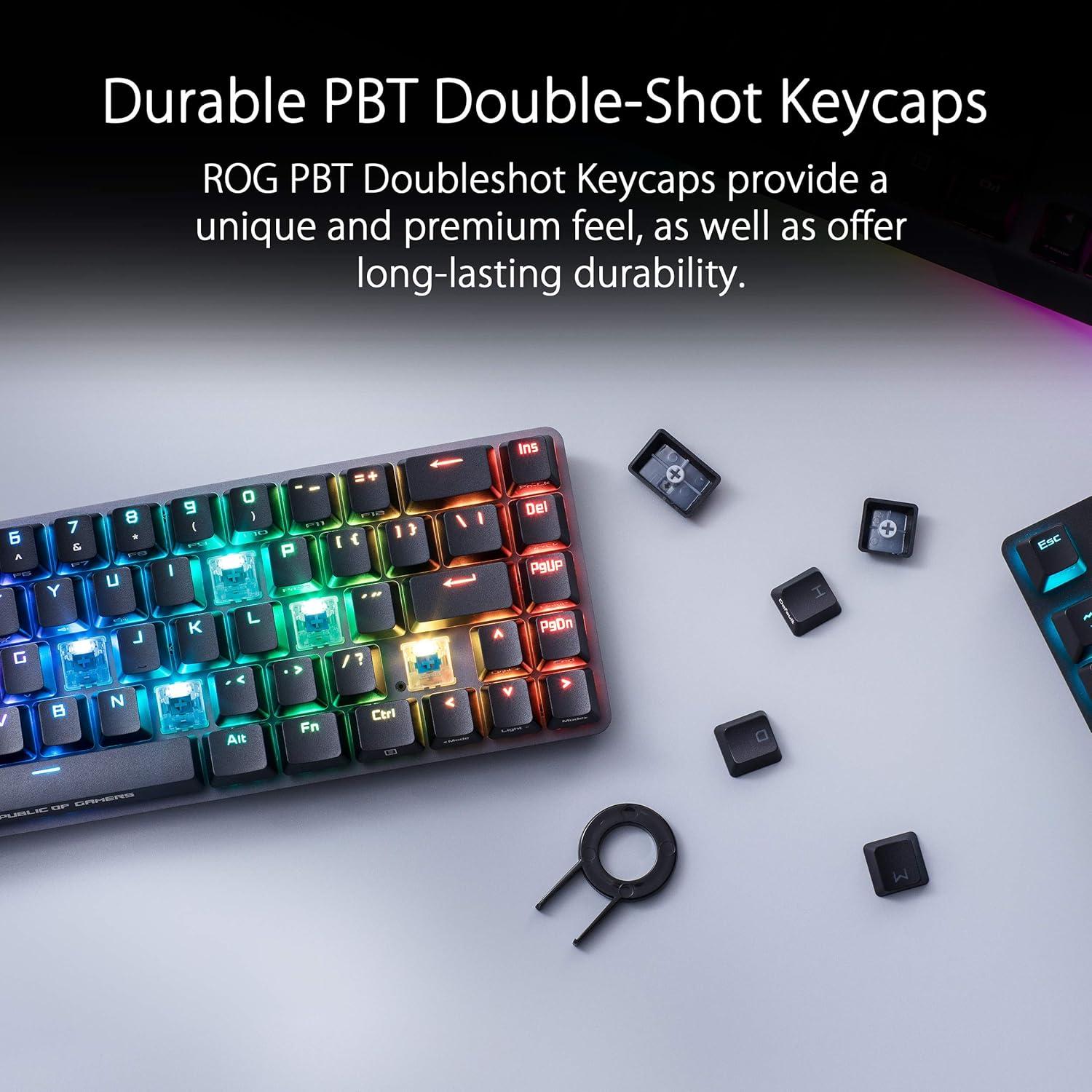 Teclado Mecánico Inalámbrico ASUS ROG Falchion NX 65% RGB