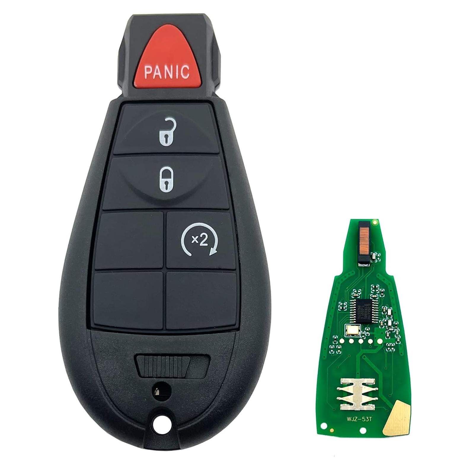 Llave remota Dodge Ram 1500 2500 3500 2009-2012 Negro