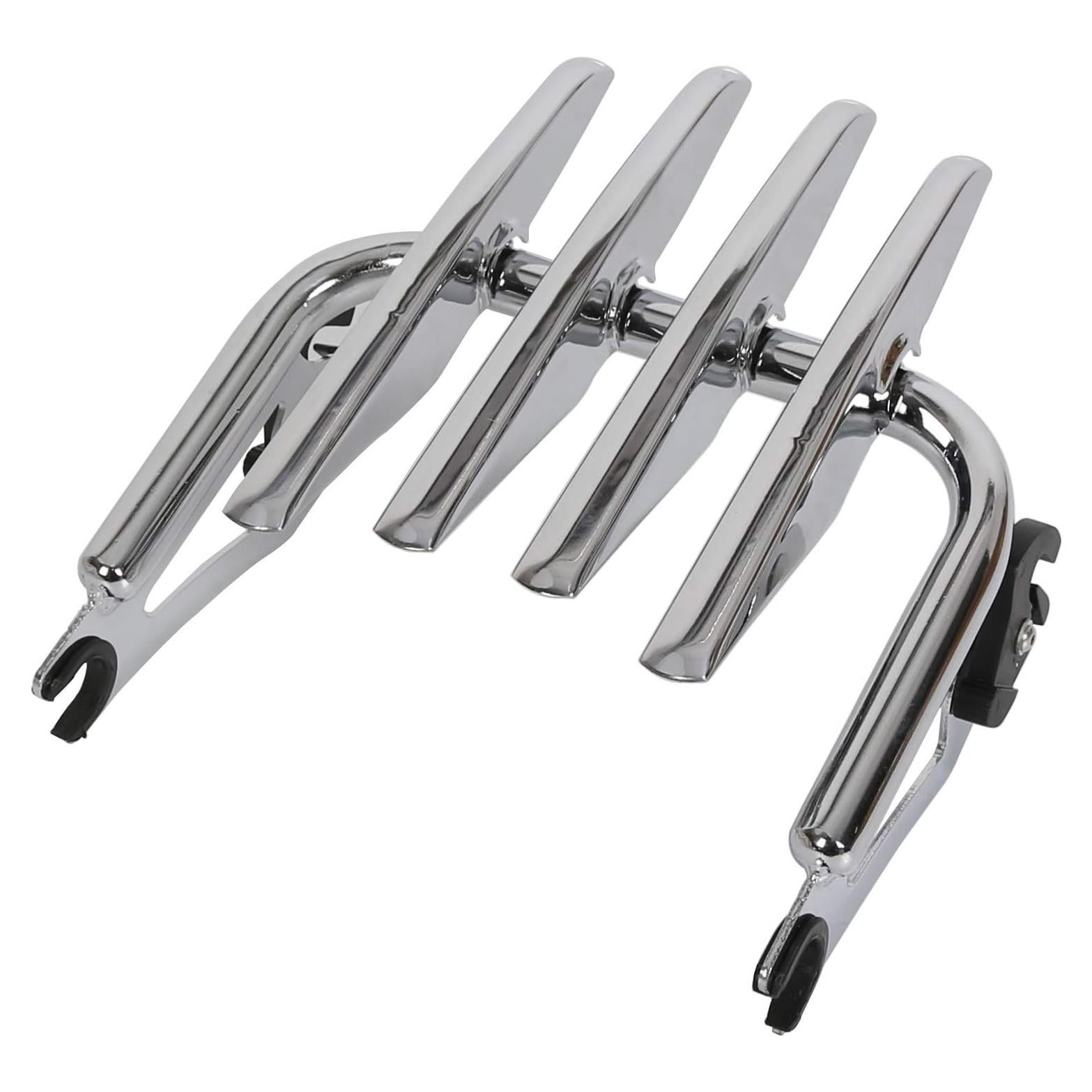 Soporte de Equipaje Desmontable KUAFU Cromo para Harley 2009-2024