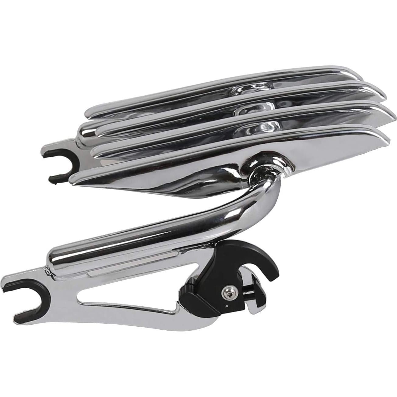 Soporte de Equipaje Desmontable KUAFU Cromo para Harley 2009-2024