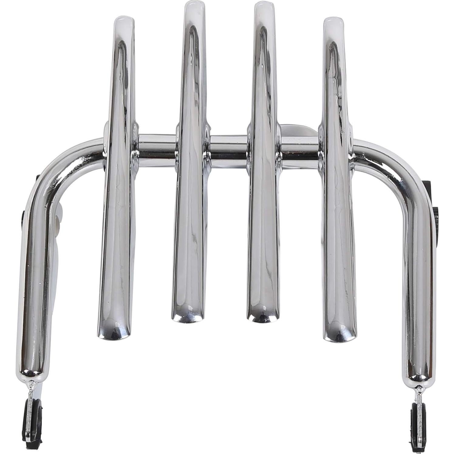 Soporte de Equipaje Desmontable KUAFU Cromo para Harley 2009-2024