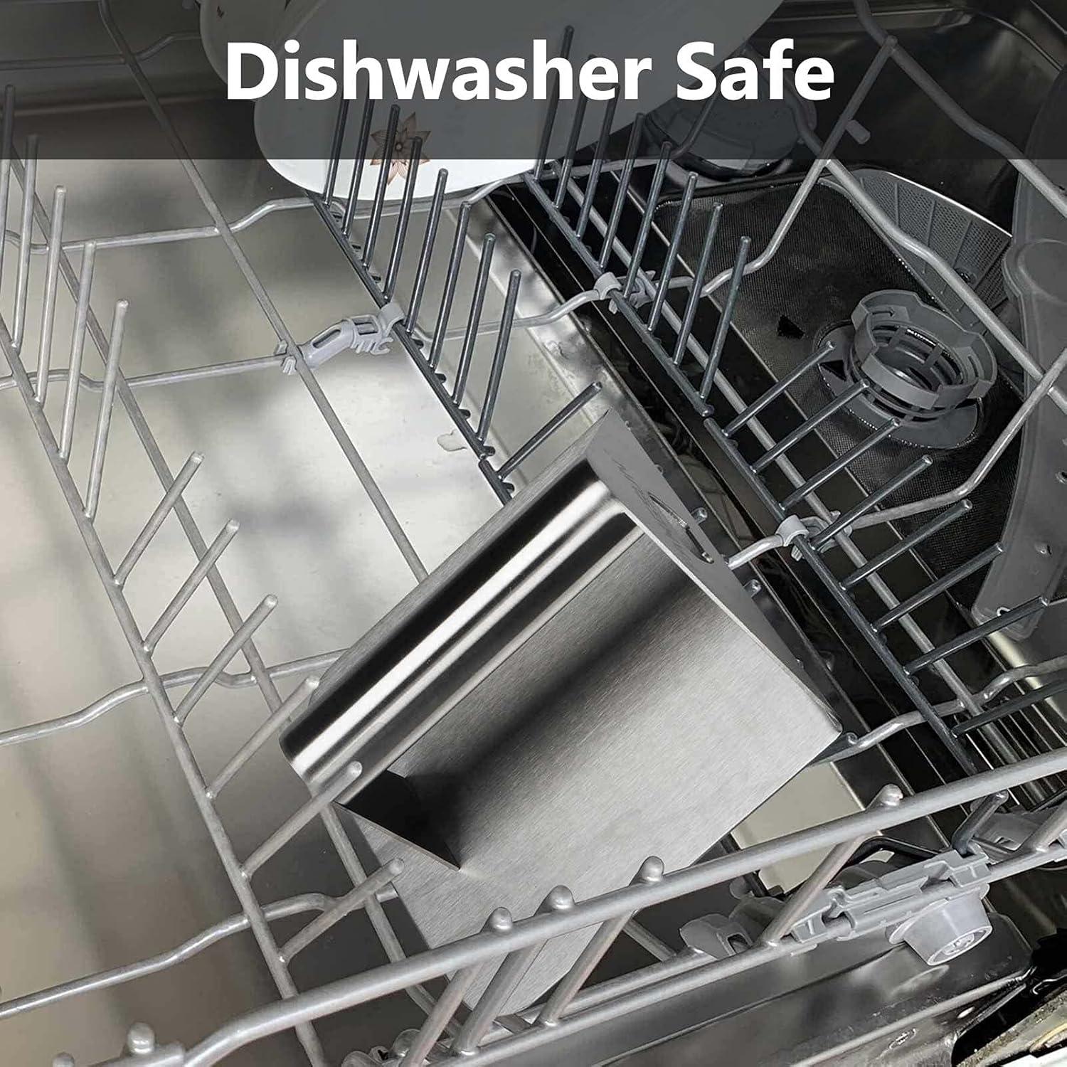 Aplastador de Hamburguesas FANGSUN 14 cm Acero Inoxidable 2 en 1