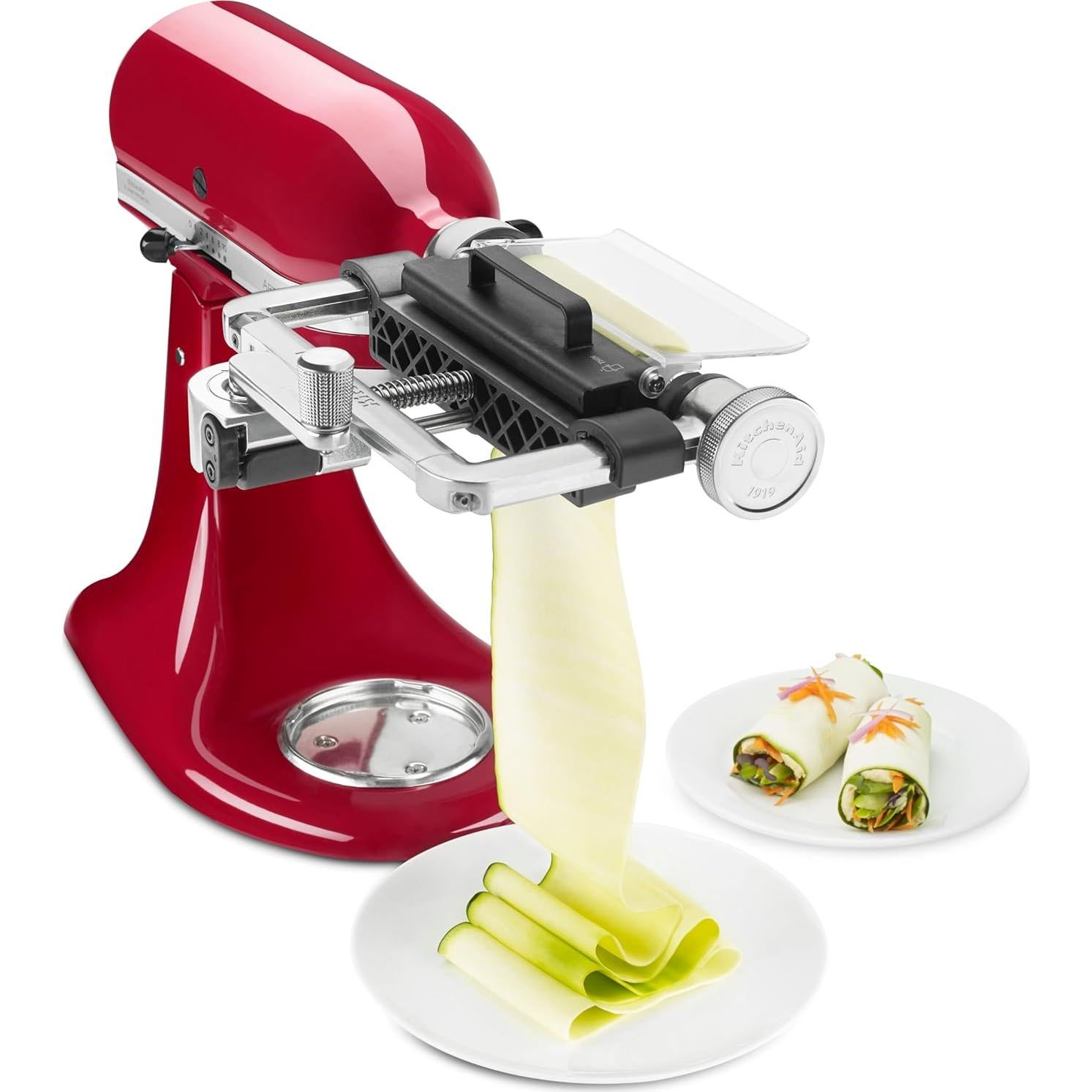 Cortador de Hojas de Verduras KitchenAid KSMSCA, Acero Inoxidable