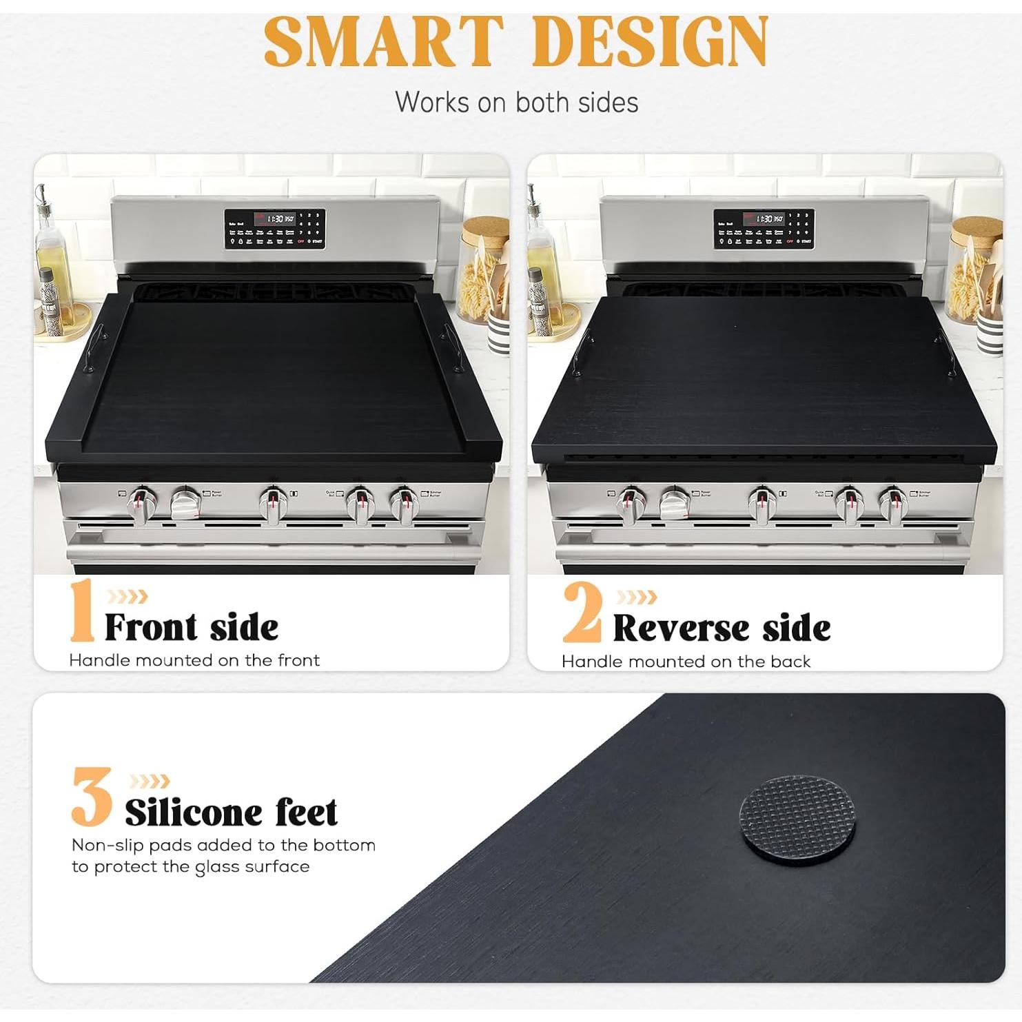 Cubierta de Estufa Noodle GaShell 74.93x55.88cm Negra